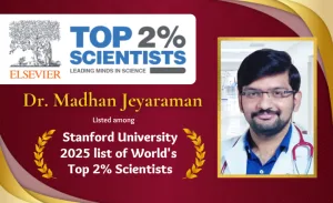 Dr. Madhan Jeyaraman, Assistant Professor of Orthopaedics