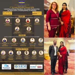 Engaging with Global Leaders in Education at The 5th EU–India Education Summit 2025 - Strengthening International Academic Collaborations!