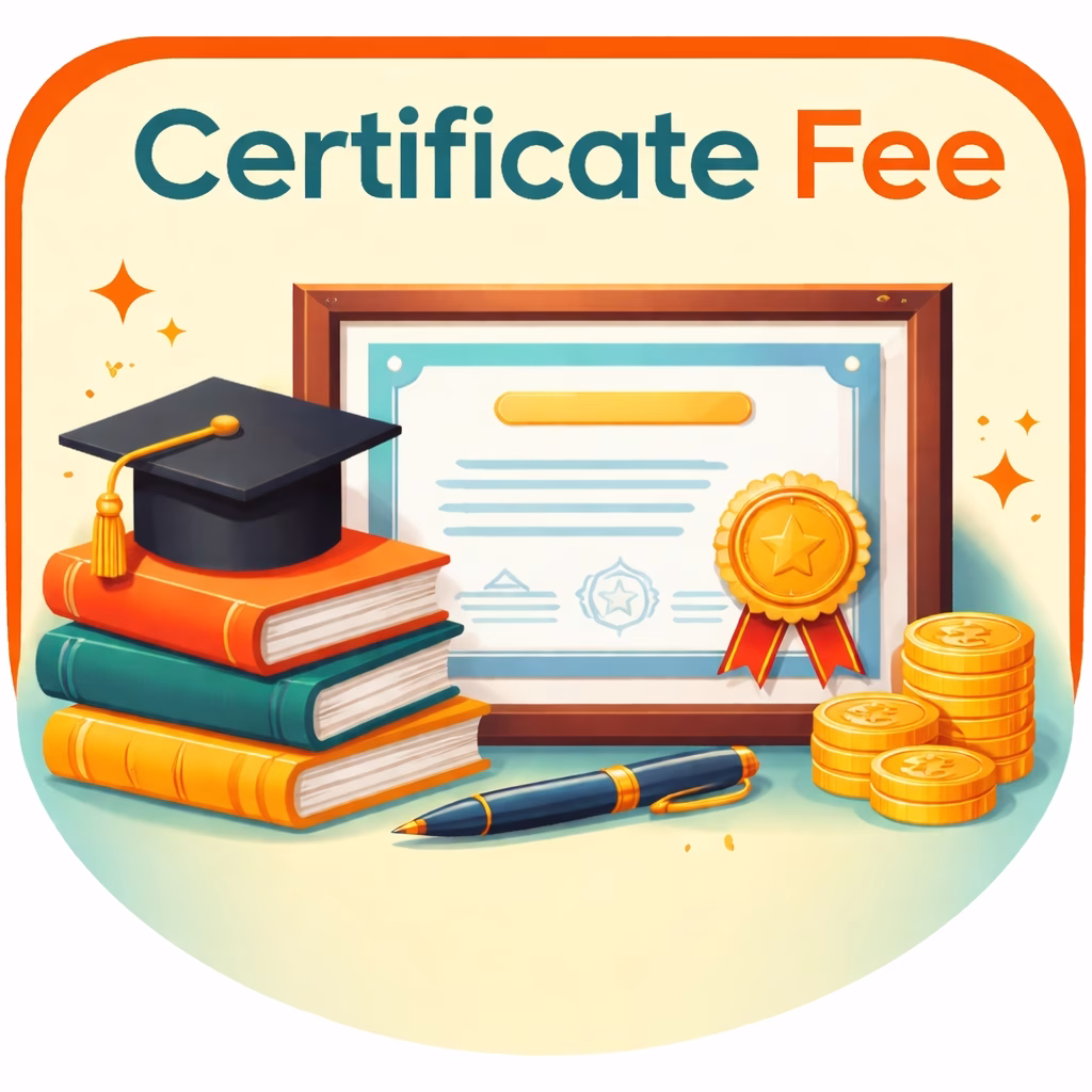 Certificate Fee